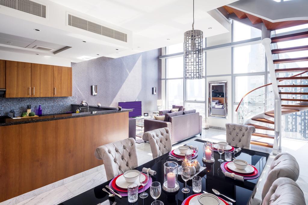 Dream Inn Dubai Apartments - Duplex Central Park Tower Bagian luar foto